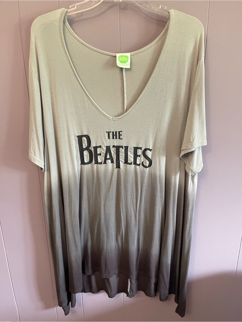 The Beatles Ombre V-Neck Tunic Top - The Beatles